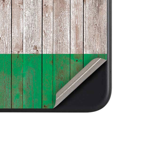Ireland Flag Dark Wood Google Pixel 8a Skin